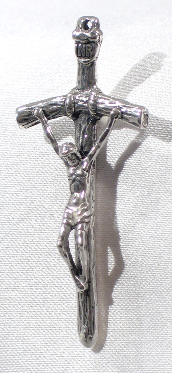 Crucifixes -- Papal Crucifix (Size 5) SP