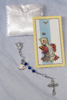 Rose Quartz Beaded Rosary Making Kit